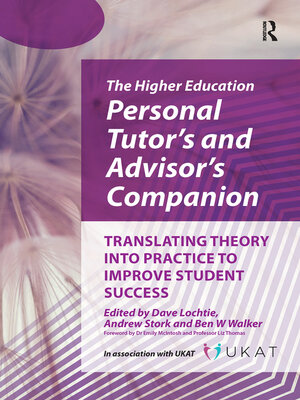cover image of Higher Education Personal Tutor's and Advisor's Companion